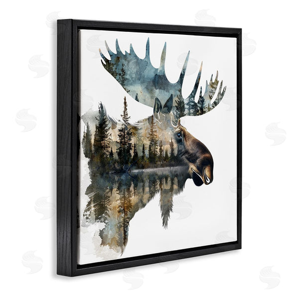 Stupell Industries LSR Design Studio | Moose Head Silhouette