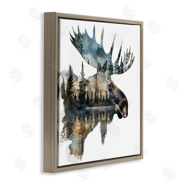 Stupell Industries LSR Design Studio | Moose Head Silhouette