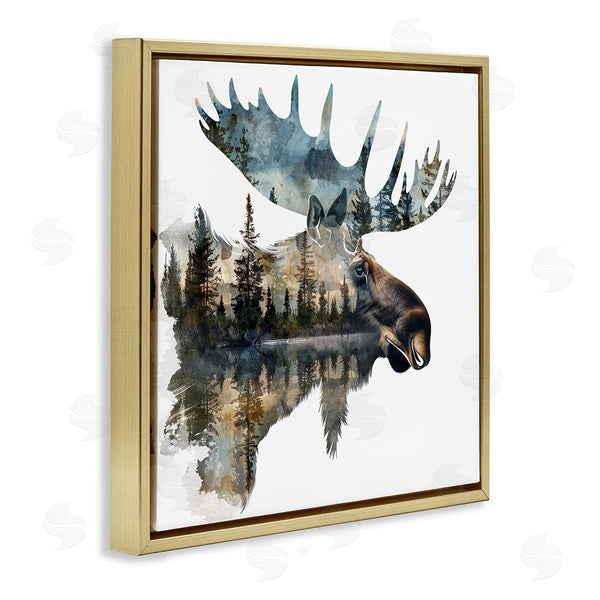 Stupell Industries LSR Design Studio | Moose Head Silhouette