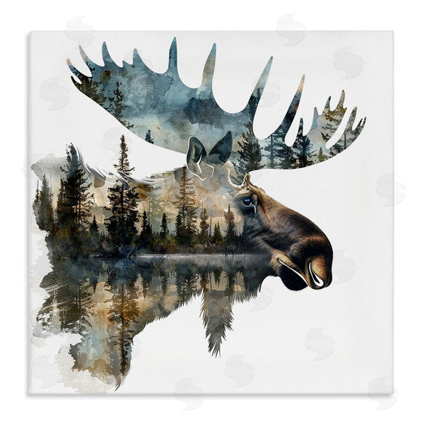 stupell industries LSR Design Studio | Moose Head Silhouette