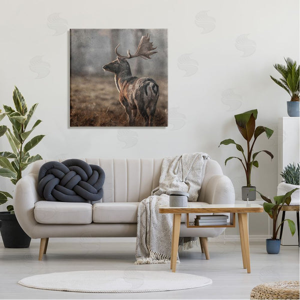 Stupell Industries LSR Design Studio | Moose In Woodland Scene Wall Art