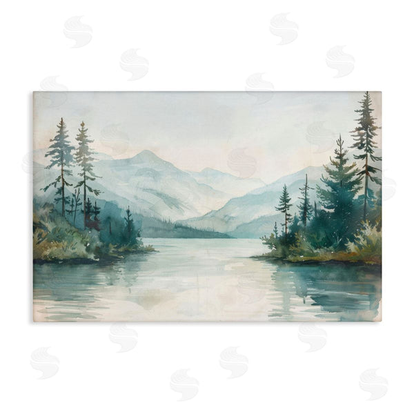 stupell industries LSR Design Studio | Mountain Lake in Springtime