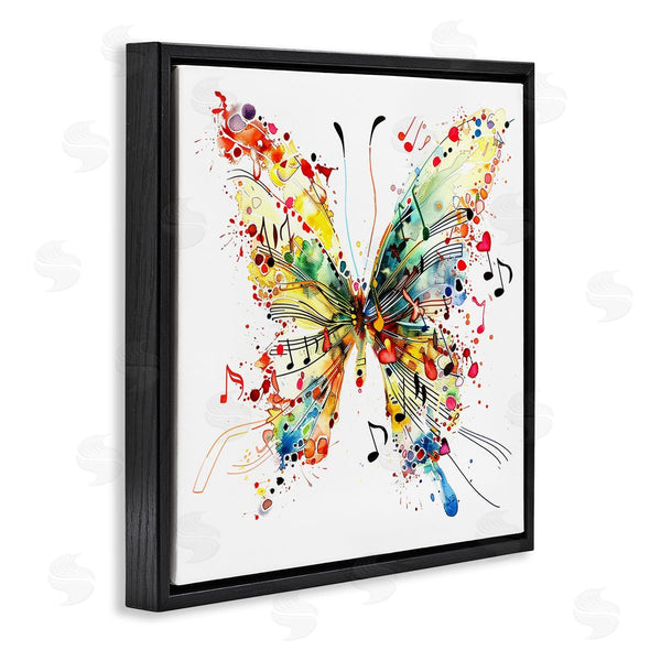 Stupell Industries LSR Design Studio | Musical Song Butterfly