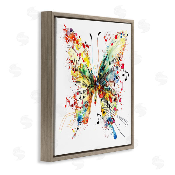 Stupell Industries LSR Design Studio | Musical Song Butterfly