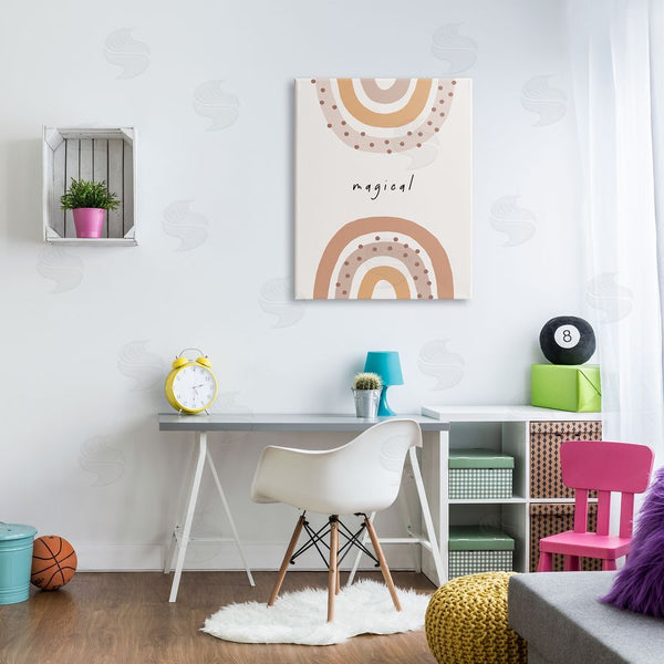 Stupell Industries LSR Design Studio | Muted Magical Rainbows Wall Art