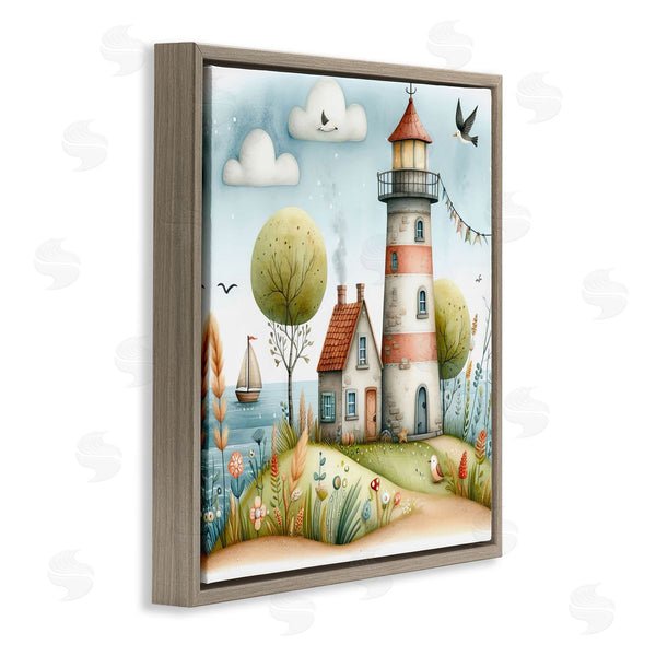 Stupell Industries LSR Design Studio | Nautical Lighthouse Whimsy