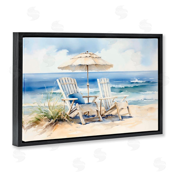 Stupell Industries LSR Design Studio | Neutral Adirondack Chairs