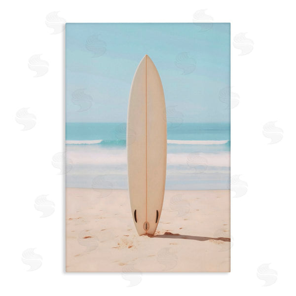 stupell industries LSR Design Studio | Neutral Centered Surfboard