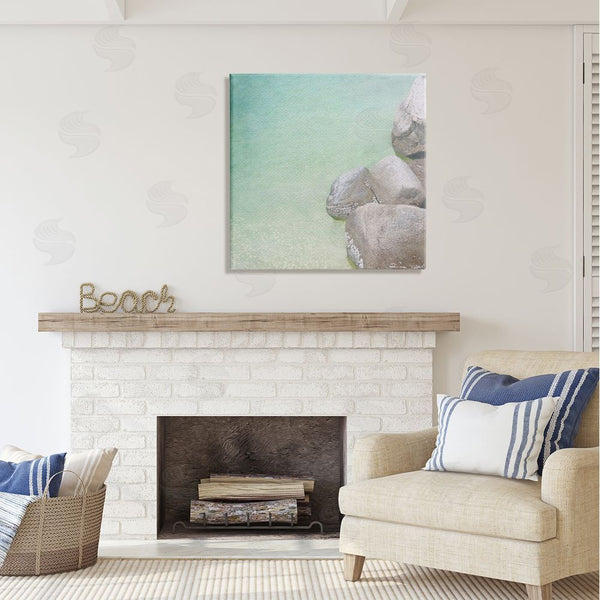 Stupell Industries LSR Design Studio | Ocean Rocks On Shore Wall Art