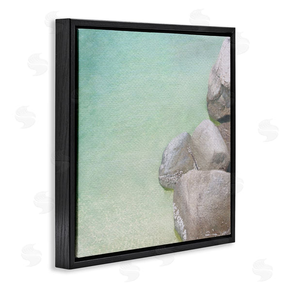 Stupell Industries LSR Design Studio | Ocean Rocks On Shore Wall Art