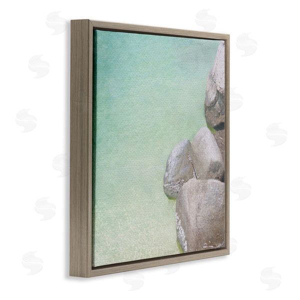 Stupell Industries LSR Design Studio | Ocean Rocks On Shore Wall Art