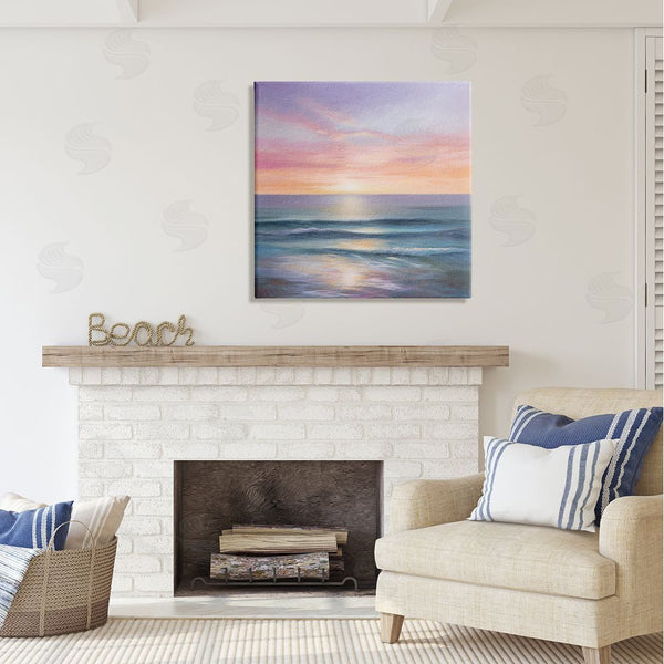 Stupell Industries LSR Design Studio | Ocean Sunrise Painting Wall Art