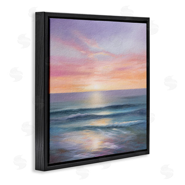 Stupell Industries LSR Design Studio | Ocean Sunrise Painting Wall Art