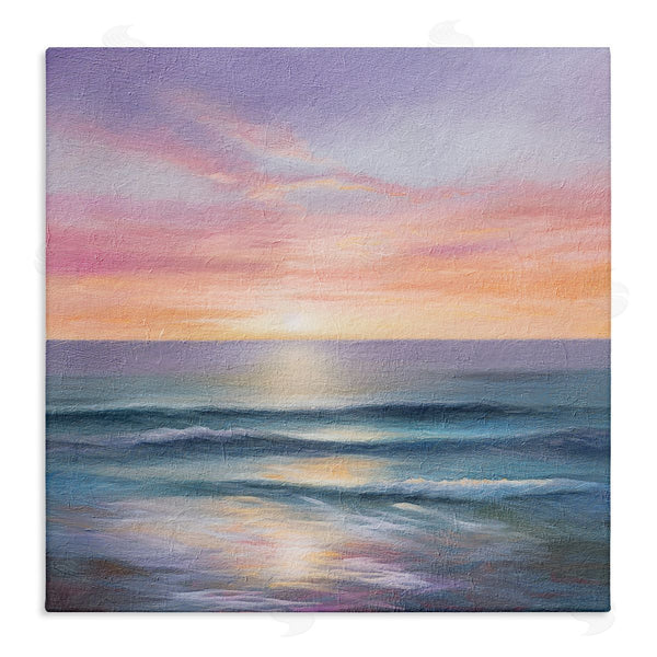 stupell industries LSR Design Studio | Ocean Sunrise Painting Wall Art