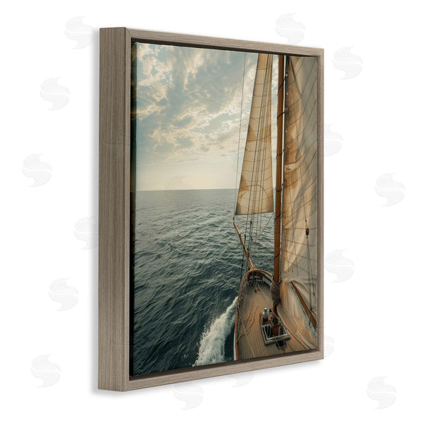 Stupell Industries LSR Design Studio | Open Sails On Sea