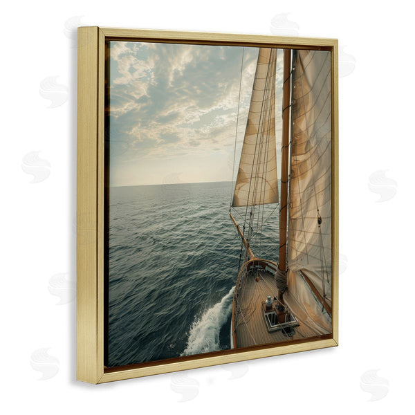 Stupell Industries LSR Design Studio | Open Sails On Sea