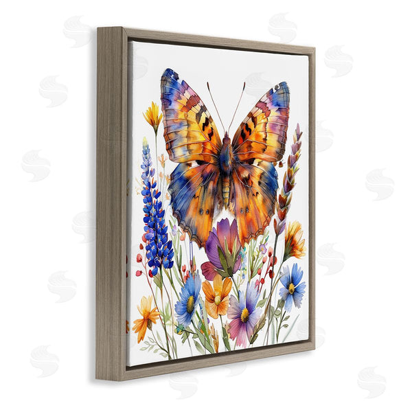 Stupell Industries LSR Design Studio | Orange & Blue Butterfly