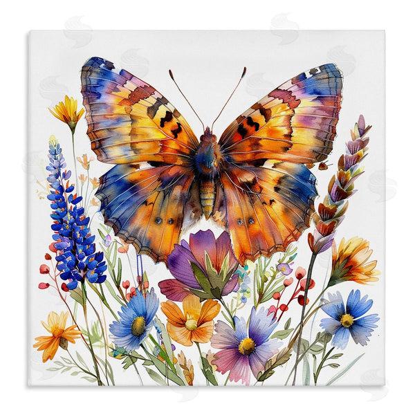 stupell industries LSR Design Studio | Orange & Blue Butterfly