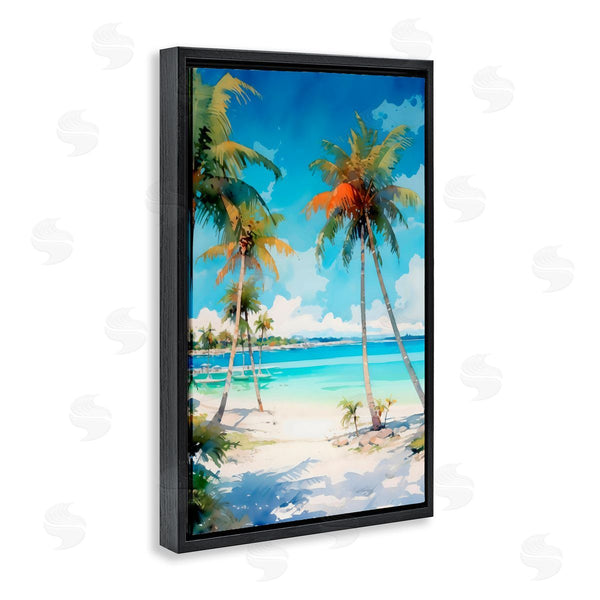 Stupell Industries LSR Design Studio | Palm Paradise Beachfront