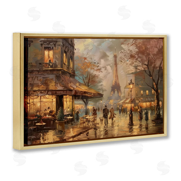 Stupell Industries LSR Design Studio | Parisian Fall Townscape