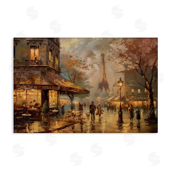 stupell industries LSR Design Studio | Parisian Fall Townscape