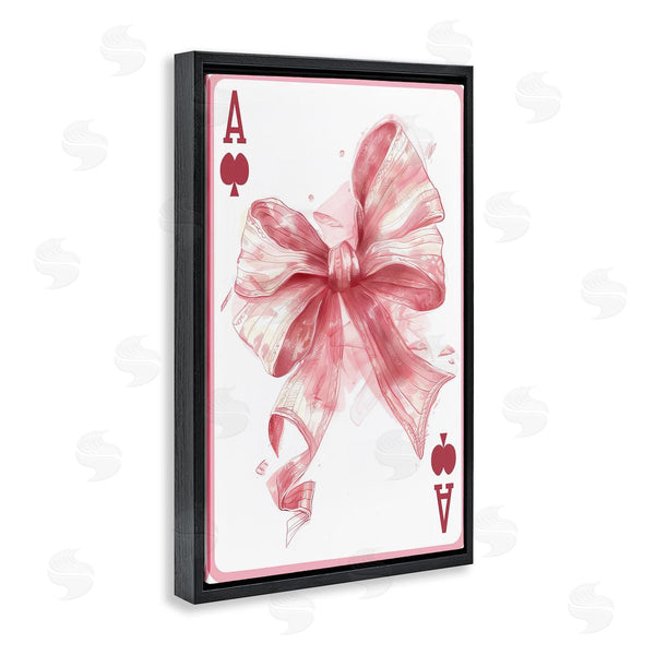 Stupell Industries LSR Design Studio | Pastel Bow Playing Card