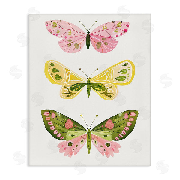 stupell industries LSR Design Studio | Pastel Butterfly Trio