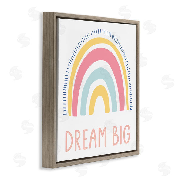 Stupell Industries LSR Design Studio | Pastel Dream Big Rainbow Wall Art