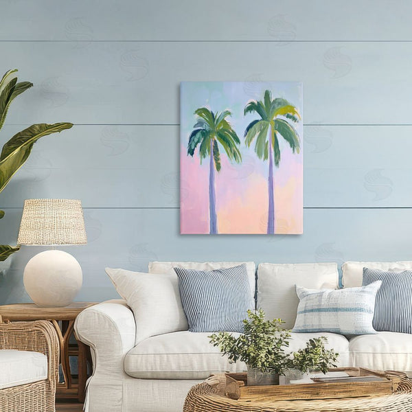 Stupell Industries LSR Design Studio | Pastel Skies And Palms