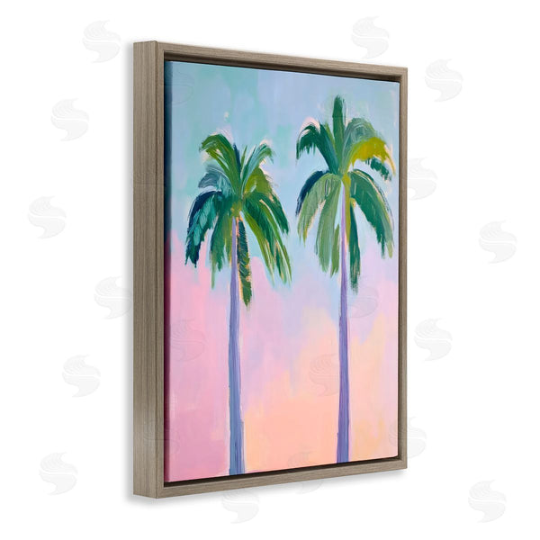 Stupell Industries LSR Design Studio | Pastel Skies And Palms