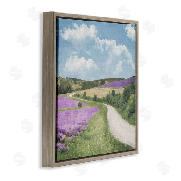 Stupell Industries LSR Design Studio | Path In Lavender Field Wall Art