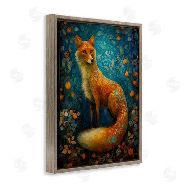 Stupell Industries LSR Design Studio | Patterned Forest Fox Wall Art