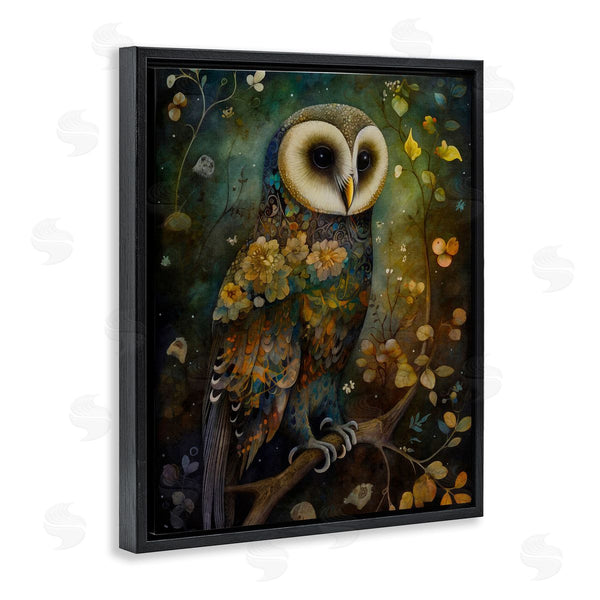 Stupell Industries LSR Design Studio | Patterned Forest Owl Wall Art