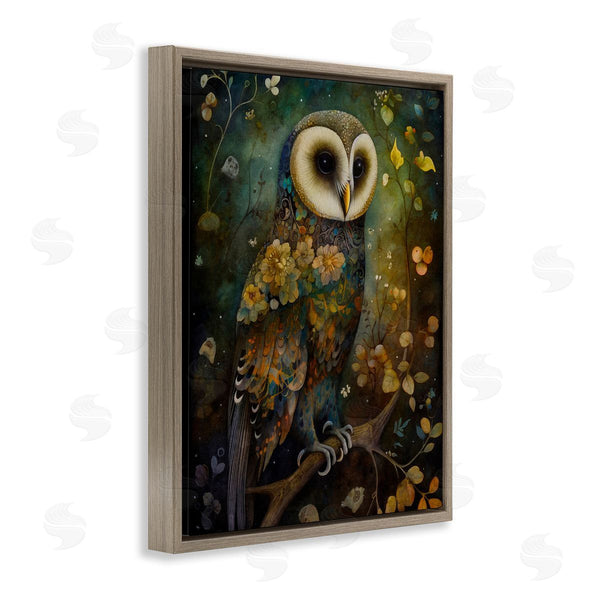 Stupell Industries LSR Design Studio | Patterned Forest Owl Wall Art
