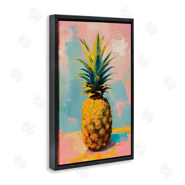 Stupell Industries LSR Design Studio | Pineapple Dream Over Pink Blue Wall Art