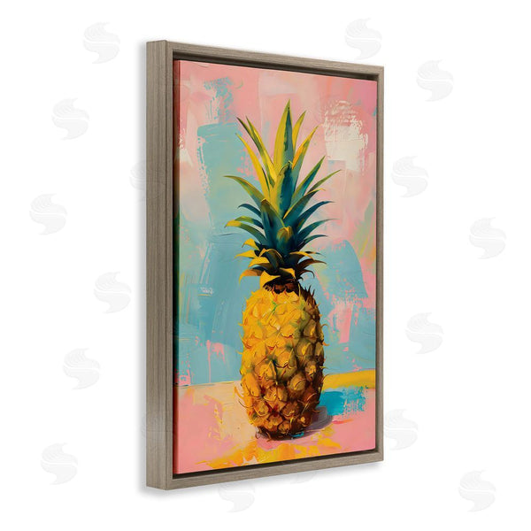 Stupell Industries LSR Design Studio | Pineapple Dream Over Pink Blue Wall Art