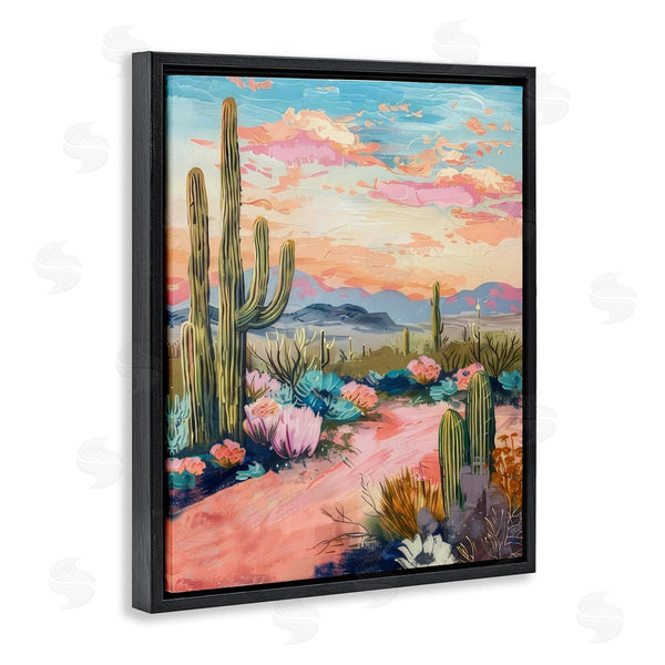 Stupell Industries LSR Design Studio | Pink Desert Sunset