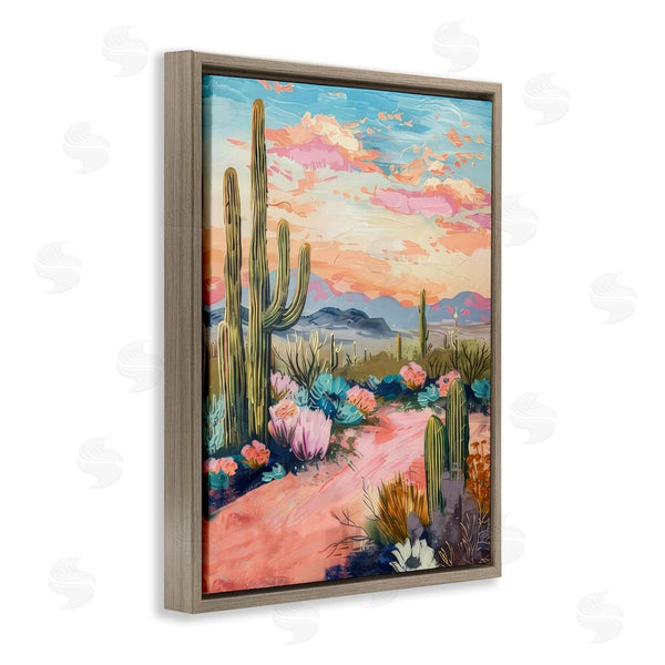 Stupell Industries LSR Design Studio | Pink Desert Sunset