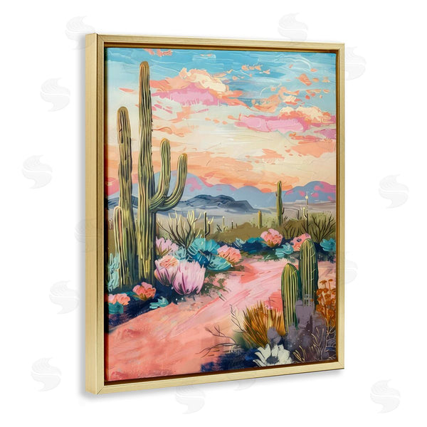 Stupell Industries LSR Design Studio | Pink Desert Sunset