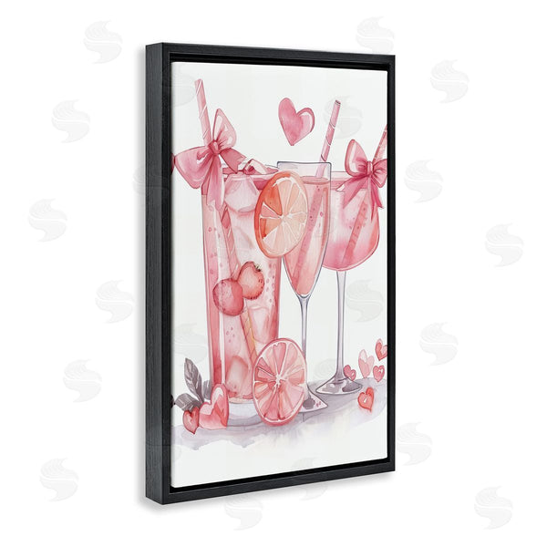 Stupell Industries LSR Design Studio | Pink Glam Cocktail Party