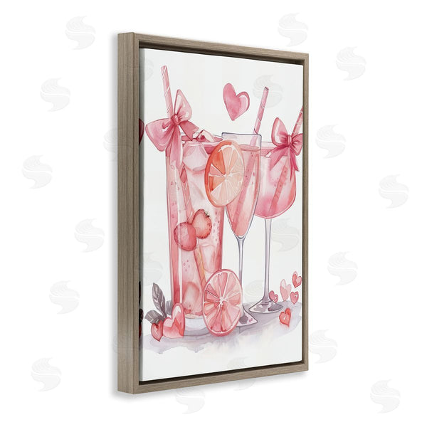 Stupell Industries LSR Design Studio | Pink Glam Cocktail Party