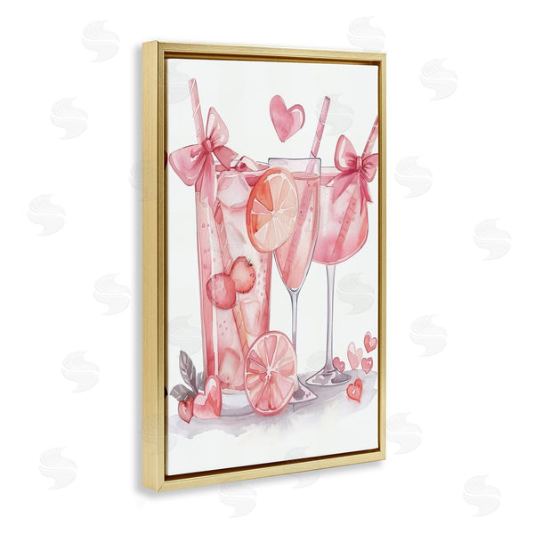 Stupell Industries LSR Design Studio | Pink Glam Cocktail Party