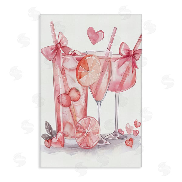 stupell industries LSR Design Studio | Pink Glam Cocktail Party