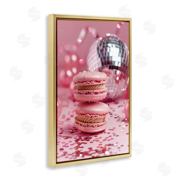 Stupell Industries LSR Design Studio | Pink Macaron Disco