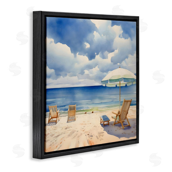Stupell Industries LSR Design Studio | Place To Relax Beach View
