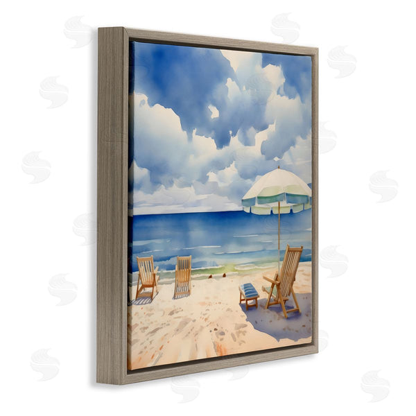 Stupell Industries LSR Design Studio | Place To Relax Beach View