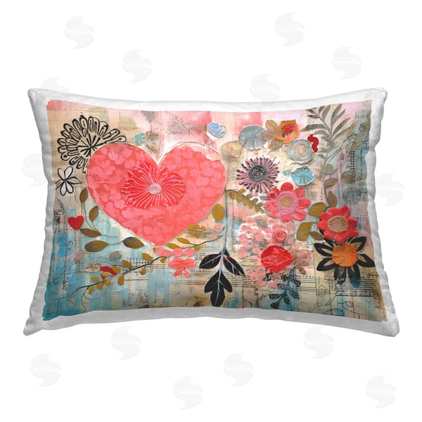 stupell industries LSR Design Studio | Playful Heart & Flowers