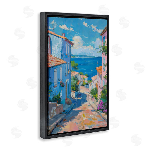 Stupell Industries LSR Design Studio | Quiet Seaside Town's Path Wall Art