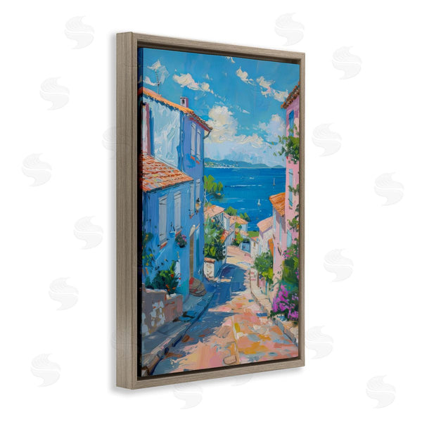 Stupell Industries LSR Design Studio | Quiet Seaside Town's Path Wall Art