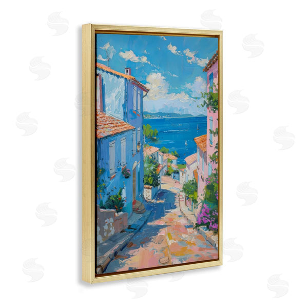 Stupell Industries LSR Design Studio | Quiet Seaside Town's Path Wall Art